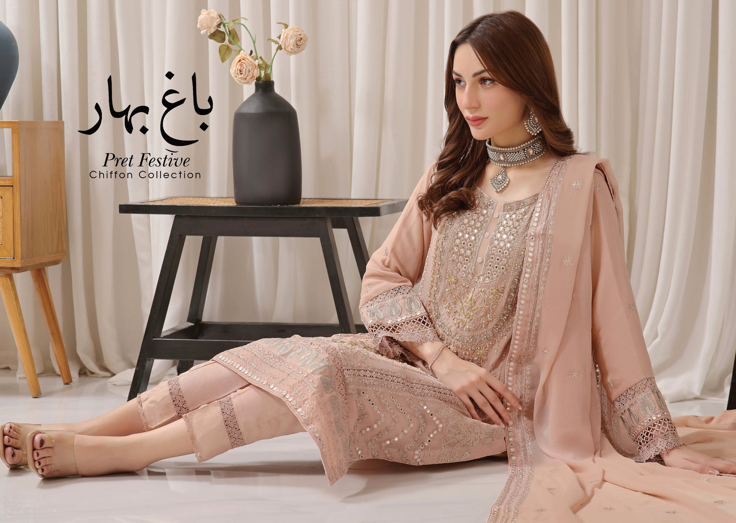 Bagh-e-Bahar Pret Festive Collection